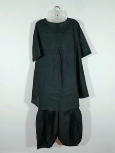 Black Kurta Set For Women's