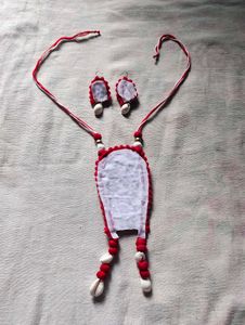 Handmade Ethnic Necklace &amp; Earrings Set