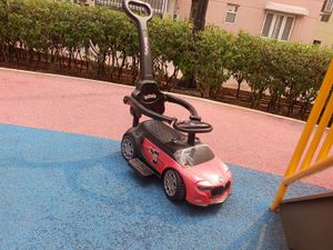 Kids Ride-On Car with Push Handle