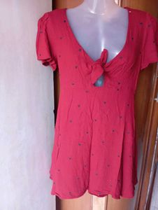 Cute Red Mini Dress