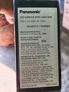 Panasonic LED Spot Light