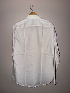 Zara White Pocket Designer Shirt