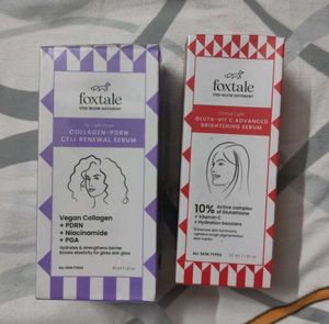 Foxtale Serums - Collagen & Brightening