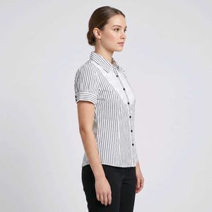 Classic Striped Button-Up shirt
