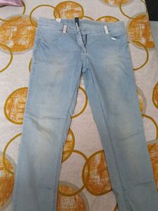 Light Wash Denim Jeans