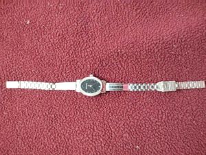 Sonata Vintage Silver-Tone Watch