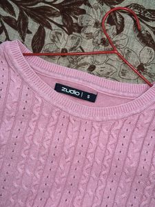 Pink Knit Sweater