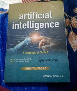 Artificial Intelligence(AI) : TEXTBOOK FOR X