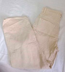 Beige Cargo Pants