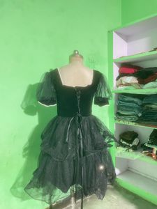Black Tulle Party Dress