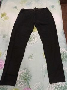 Black Straight Leg Pants