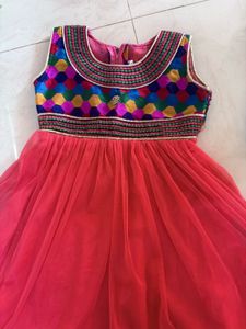 offer!!!Girls Ethnic Wear Set - Kurta, Pants &amp; Du
