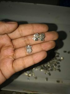 heavy "Quirky Silver Owl Beads" Bulk Lot