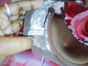 Unused Wired Floral Print Bra, 38B Size