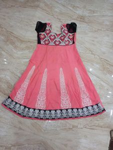 Ethnic Pink Anarkali Kurta