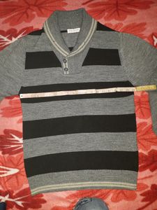 John Player Striped Pullover Sweater – Winter Wear
