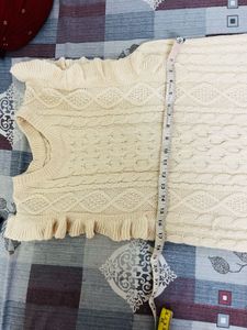 Ruffle Knit Dress