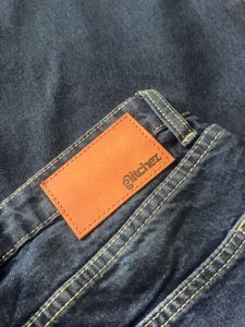 GLITCHEZ Wide Leg Blue Denim Jeans