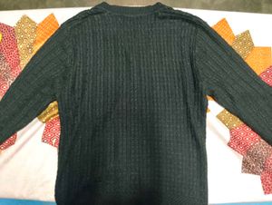 Classic Black Cable Knit Cardigan