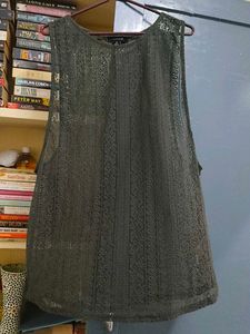 Women's Sheer Lace Tank Top