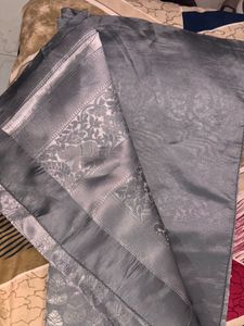 grey saree