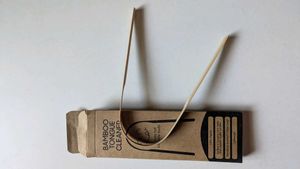 Biodegradable Bamboo Tongue Scraper