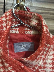 Charming Plaid Girls' Coat