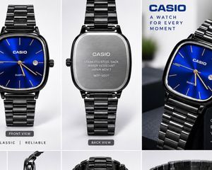 Casio Blue Dial Analog Watch