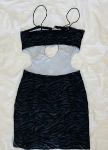 SHEIN Animal Print Bodycon Mini Dress