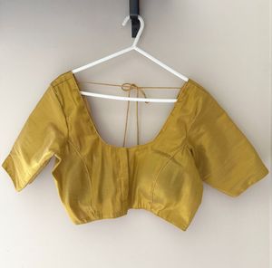 Mustard Gold Ready-Made Blouse