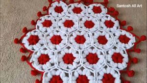 Beautiful Table Cover Or Thali Cove