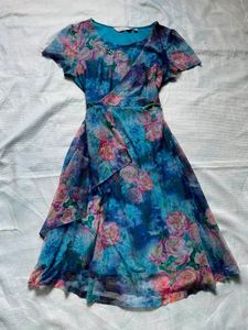 Bohemian Floral Print Dress