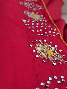 New Red Silk Saree ❤️❤️💕