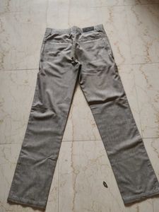 Men's Grey Straight Jeans