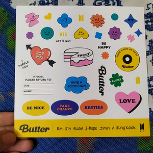 BTS Butter Album Inclusions