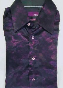 Stylish Parx silk Shirt beautiful floral print