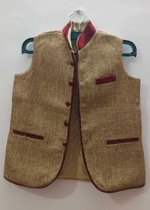 Boys Ethnic Waistcoat