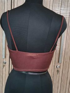 Chic Ruched Crop Top