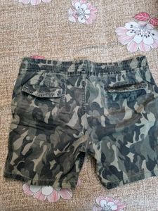 Camouflage Cargo Shorts