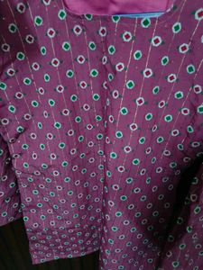 Two Pink Printed short Kurtas