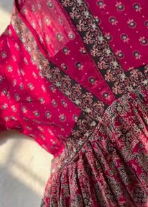 Elegant Printed Kurta Set with Dupatta