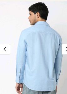 Light Blue Button-Up Shirt