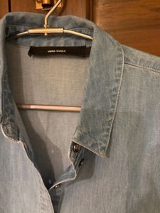 Denim oversized dress