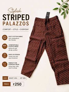 Stylish Striped Palazzos