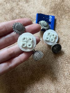 Fabric Earring