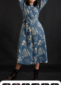 Bohemian Floral Midi Dress