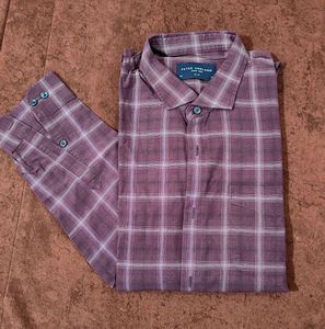 Combo Peter England Plaid Shirt Bundle