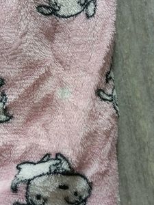 Cute Pink Fluffy Pajama Pants