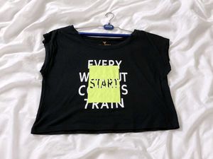 Teamspirit Typographic Twofer Top