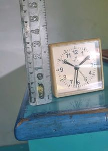 VINTAGE Titan Analog Alarm Clock Non working